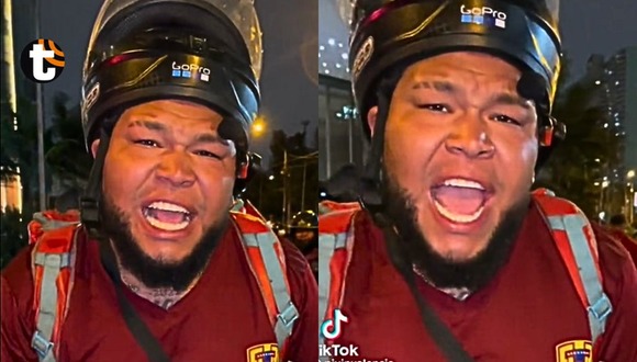 Repartidor venezolano: “No pidan nada, los deliverys no estamos trabajando"