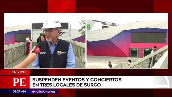 Suspenden eventos y conciertos en tres locales de Surco