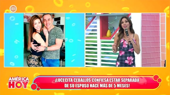 CORREO | Lucecita Ceballos revela lleva separada de su esposo: “Llevamos cinco meses alejados”