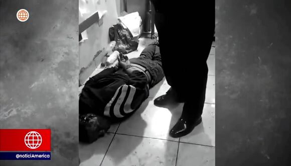Arequipa: delincuente ingresa a robar a minimarket y recibe golpiza de dueños