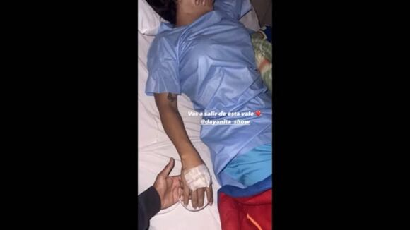 TROME - Dayanita aparece HOSPITALIZADA en medio de lío legal con Jorge Benavides: “Vas a salir de esta”