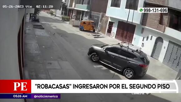 Ladrones roban en casa mientras dueños estaban fuera de ella