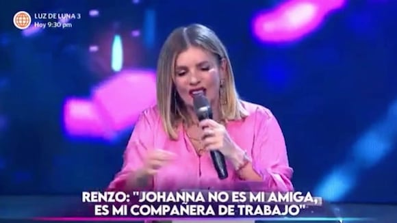 Johanna San Miguel y Renzo Schuller en reto de EEG