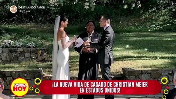La nueva vida de casado de Christian Meier