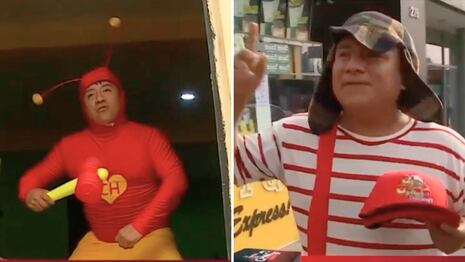 Joven peruano que se volvió viral con su look de ‘El Chavo’ y conquista el corazón de todos