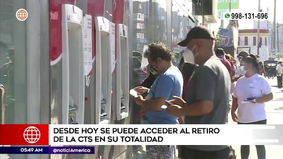Retiro de CTS: desde hoy se puede disponer del dinero en su totalidad