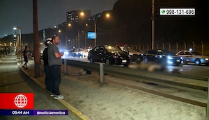 Miraflores: Una motociclista murió tras ser embestida por un auto en la Costa Verde