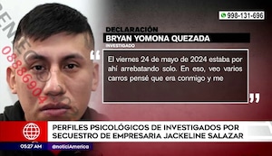 ¿Qué dice el perfil sicológico de los secuestradores de Jackeline Salazar?: “Conducta ventajosa e irreflexiva”