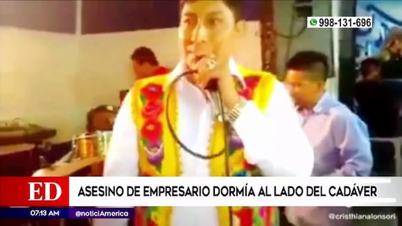 Crimen contra empresario