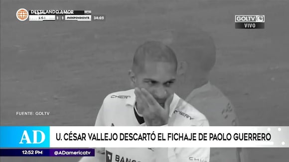 Paolo Guerrero detiene negociaciones con la UCV