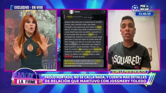 TROME | Magaly Medina cuadra a Paolo Hurtado (Magaly TV)
