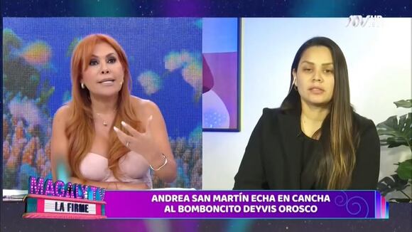 TROME - Andrea San Martín muestra prueba de videollamada de Deyvis Orosco: Le pidió que le devuelva la llamada