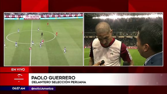 Paolo Guerrero tras la derrota de Perú frente a Japón: "Un resultado muy engañoso"