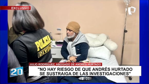 TROME - Detienen preliminarmente a Andrés Hurtado en clínica de San Borja