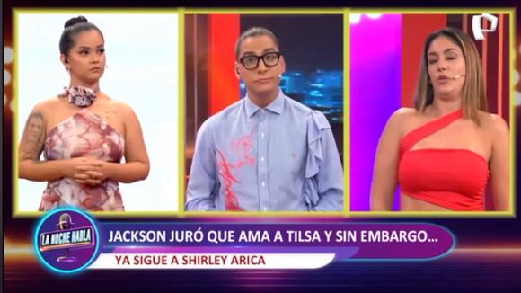 TROME - Tilsa Lozano confirma que Jackson Mora hablaba mal de Shirley Arica