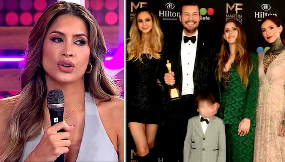 Milett revela cómo es su relación con las hijas de Tinelli: “Nunca he sentido una mirada rara”