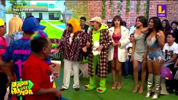 Trome | Carlos Álvarez como la vieja pituca de La Molina en "Jirón del humor"