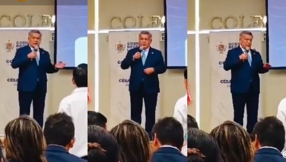 César Acuña se confunde de año y cree que estamos en el 2014 en ves de 2024.