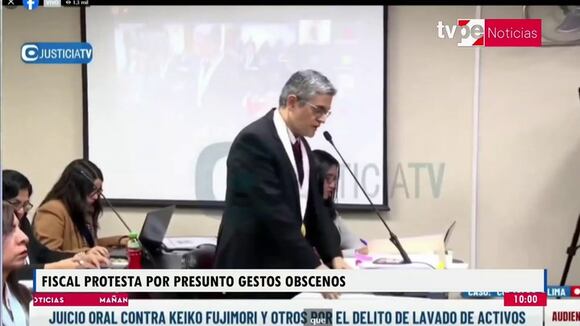 Domingo Pérez realiza denuncia contra abogada de Keiko Fujimori