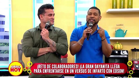 Edson Dávila pelea con Dayanita