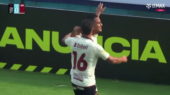 TROME | Gol de Alex Valera en el Universitario vs. Sporting Cristal (L1 MAX)