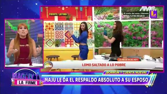 Trome|Magaly Medina se enojó por actuar de Maju Mantilla