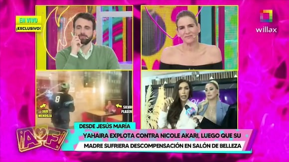 TROME - Nicole Akari se molesta y llama ‘ignorantes’ a conductores de América Hoy: “Dejen de mentir”