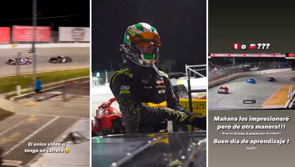 Mario Hart sufrió un accidente automovilístico en plena carrera del Daytona