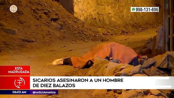 Sicarios asesinan a hombre