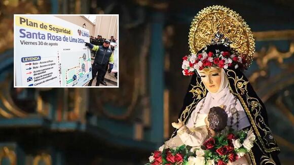 Santa Rosa de Lima 2024: conoce el plan de desvío de la PNP para el viernes 30 de agosto. Video: TV Perú