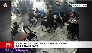 San Martín de Porres: Cámara de seguridad grabó asalto a pollería