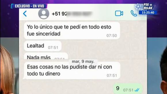 TROME | Jossmery Toledo tuvo relación con jugador de la selección peruana que sigue casado