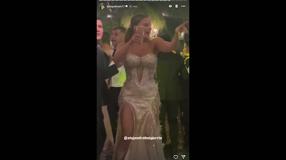 Fiesta y pastel de ale y said