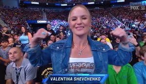 Valentina Shevchenko en la WWE: Excampeona de UFC fue captada en SmackDown | VIDEO