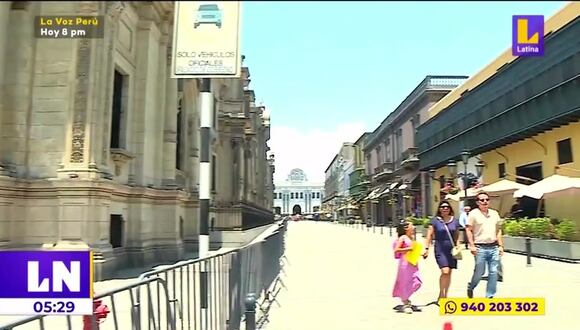 Negocios de Centro Histórico de Lima se encuentran en crisis por poca afluencia de turistas