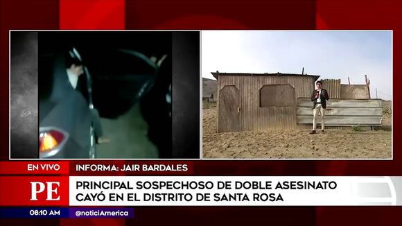 Lugar donde estaba escondido el asesino de las hermanas