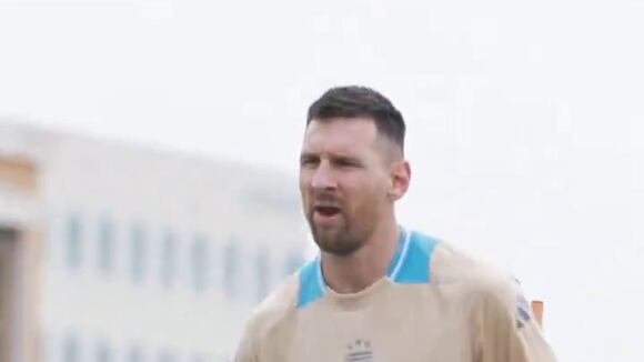 Argentina vs Ecuador por los cuartos de final de la Copa América 2024. (Vídeo: @Argentina).