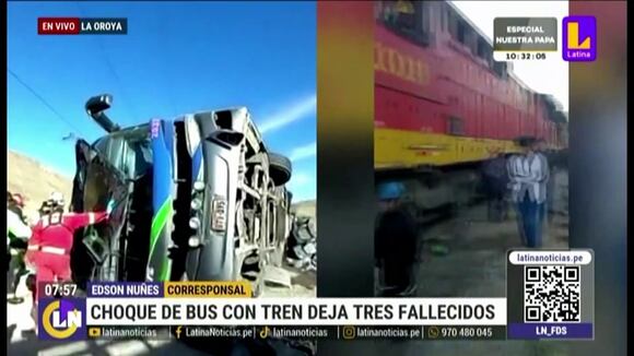 Fatal accidente en La Oroya