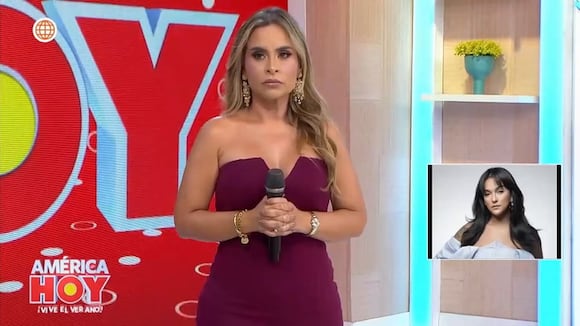 Daniela Darcourt disgustada con políticos