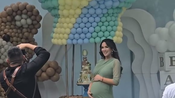 TROME - Silvia Cornejo celebra baby shower con la ausencia de Jean Paul tras ampay con Analía: “Bebito en camino”