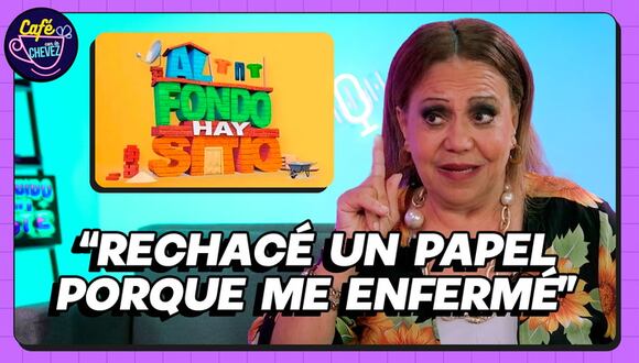 Café con la Chevez: Nancy Cavagnari revela que rechazó papel en AFHS por enfermedad