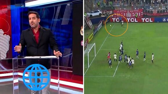 Óscar del Portal cuestiona decisión arbitral en el Universitario vs IDV