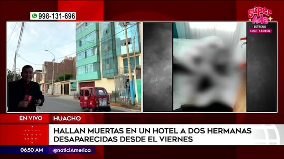 Hallan muertas en un hotel a dos hermanas desaparecidas desde el viernes