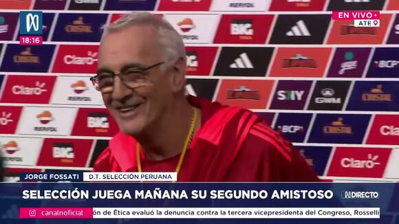 Jorge Fossati aclara situación de Edison Flores y próximos amistosos de Perú (Video: Canal N)