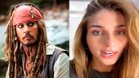 Alessia Rovegno contó que ingresó al box privado de Johnny Depp con su hermana y amigas