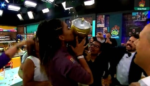 ‘El gran chef famosos’: Carla Rueda ‘Cotito’ alza la ‘Olla de oro’ de la décima temporada