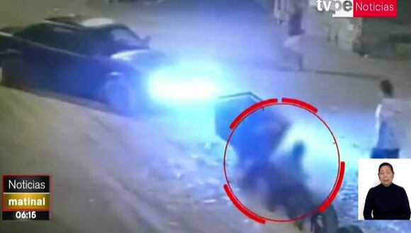 Carabayllo: delincuente fue golpeado y atropellado varias veces tras ser descubierto robando