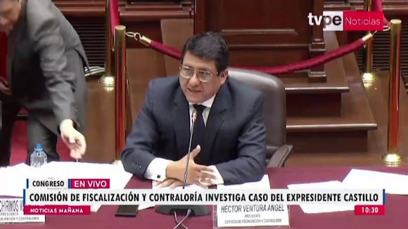 Jenifer Paredes en Comisión de Fiscalización