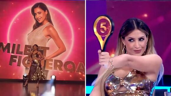 Así fue el debut de Milett Figueroa como jurado en "Cantando 2024"