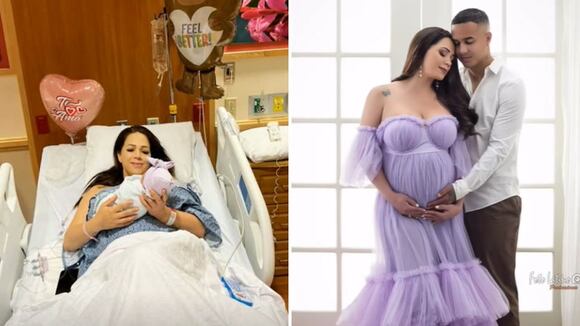 Melissa Klug se convirtió en madre por sexta vez: "Pedacito de mi vida"